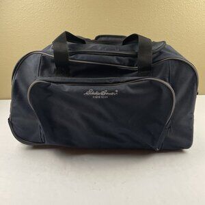 Eddie Bauer Expedition Rolling Hard Bottom Duffel Bag Carry On w/Extended Handle